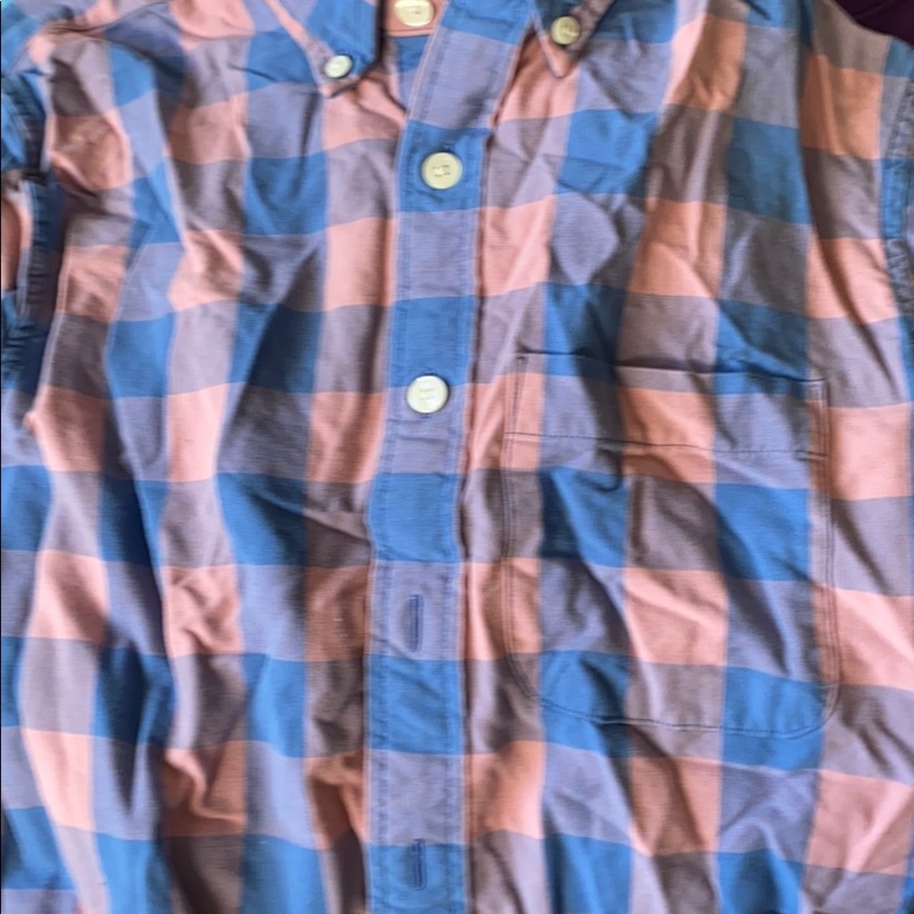 Plink and blue flannel